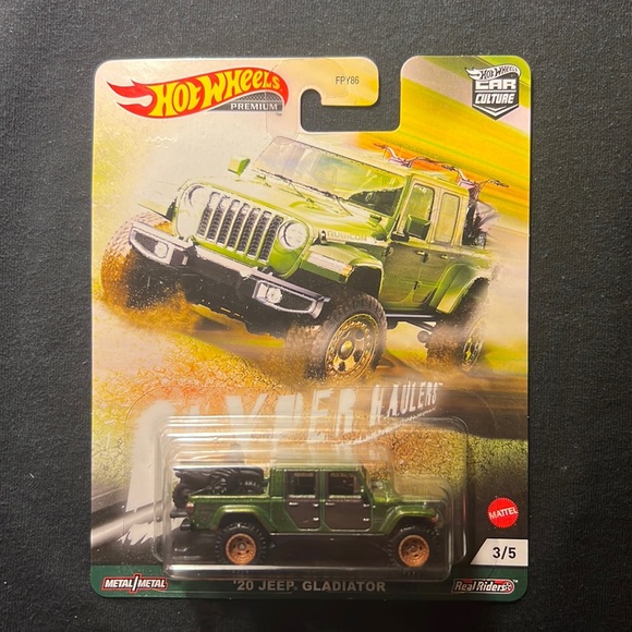 Hot Wheels '20 Jeep Gladiator Hyy71 Negro | Cuotas sin interés